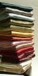 kumi kookoon Charmeuse Silk Sheet - Fitted, King - Champagne