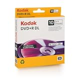 Kodak 50119 8.5GB DVD+R (10 - Pack)
