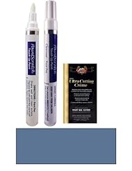Automotive Parts and Accessories: 1987 Peugeot All Models Delft Blue Metallic APK Touch Up Paint Pen Kit - Original Factory OEM Automotive Paint - Color Match Guaranteed - Paint Scratch