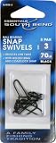 SOUTH BEND SPORTING GOOD B/BISS3 B.B SNAP SWIVEL 3EA SZ-3 (PACK OF 12)