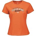 Reebok Cleveland Browns Orange Ladies Property Of Short Sleeve T-shirt
