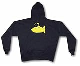Yellow Submarine Logo Men's Hoodie Sweat Shirt Small thru 4XL