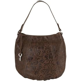 Fossil Peyton Leather Bucket Bag