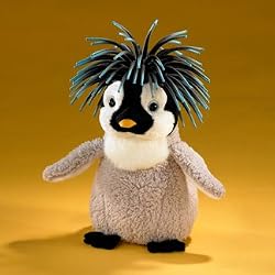GIGGLEZ BABY PENGUIN ZIBBIE WITH KOOSH HEAD