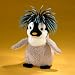 GIGGLEZ BABY PENGUIN ZIBBIE WITH KOOSH HEAD