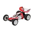 Dickie-Spielzeug 201119379 - RC GX Buggy, 2-Kanal Funkfernsteuerung, 2,4 GHz, sehr schnell, leicht, wendig, �berrollb�gel, 22km/h, 20min laden, 10min fahren, blau/wei�, rot/wei�