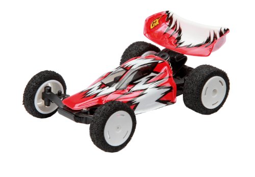 Dickie-Spielzeug 201119379 - RC GX Buggy, 2-Kanal Funkfernsteuerung, 2,4 GHz, sehr schnell, leicht, wendig, &Uuml;berrollb&uuml;gel, 22km/h, 20min laden, 10 ...