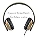 Sound Intone Universal Noise Isolating Headphones with Microphone - Golden