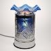 Electric Aroma Lamp - Touch Activated - Metal Leaves- Blue