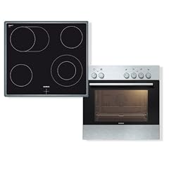 Siemens EQ23036 (HE13054+EJ3050) Einbauherd mit Kochfeld / glattfl�chige Backofenw�nde / 6 Heizarten / 4 High-Speed-Kochzonen / 1 Br�terzone / 4 Restw�rmeanzeigen