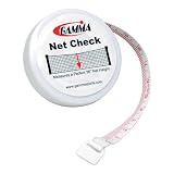 Gamma Net Check Measuring Tape, White/Red