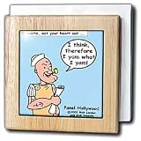 Popeye The Philosopher - 6 Inch Tile Napkin Holder