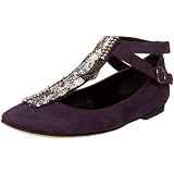 Tibi Womens Fellini T-Strap Flat