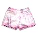 Baby : Silver Pony - Infant Girls Tie Dye Short, Pink, Purple (Size 18Months)