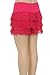 Girls' Crochet Lace Layered Shorts
