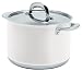 Kitchen & Housewares : blinQ 8.0 Quart Stockpot with Pasta Insert Simply White