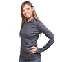 American Apparel 4398 Women's Baby Rib Long Sleeve Hoodie T-shirt - Tee