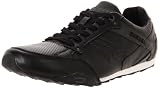 Diesel Men's Eagle Loop Lace-Up,Black/Castlerock,10.5 M US