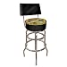 United States Army Padded Bar Stool with Back