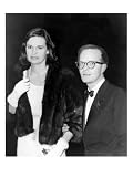 Truman Capote, Southern American Writer with Socialite Gloria Vanderbilt in 1965 Premium Poster Print, 24x32