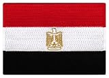 Egypt Flag Embroidered Patch Egyptian Iron-On Arab National Emblem