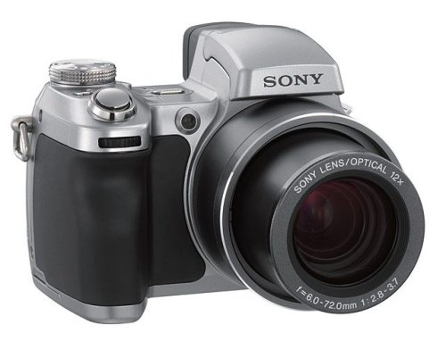 Sony DSC-H1 Cyber-shot Digitalkamera (5 Megapixel, 12fach Zoom)