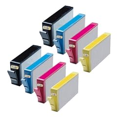 8x MIT CHIP - Ti-Sa� Premium Refill Tintenpatronen f�r HP 364 XL ( XXL - F�llung ) f�r HP Photosmart Premium B 010 A. u.v.m. / siehe Produktbeschreibung (je 2x BK, C, M , Y ) ersetzt CN 684, CB 323, CB 324, CB 325.