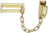 National Hardware V806 Keyed Chain Door Lock, Brass
