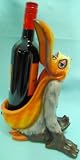 Nautical Pelican Figurine Wine Bottle Holder and Stopper