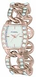 Fossil ES1961 Ladies Gold Plated Bracelet Watch With Crystal Detail