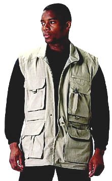 Safari Outback Jacket with Zip-Off Sleeves (shown without sleeves)