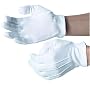 White Serving or Formal Glove Elasticated Medium