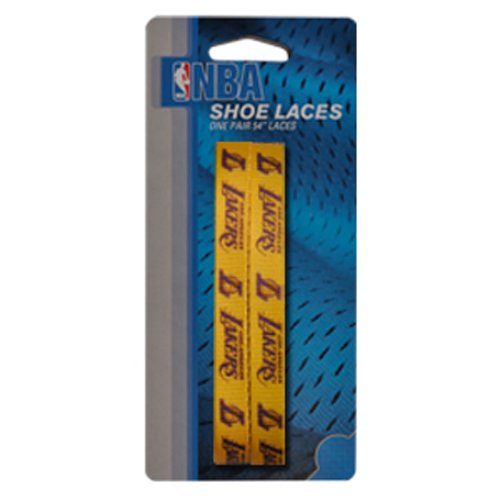 NBA Los Angeles Lakers Officially Licensed 54 Inch LaceUps Shoe Laces