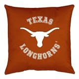 University of Texas Longhorns Throw Bed Pillow 17 x 17