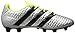 adidas Performance Men's Ace 16.4 Fxg Soccer Shoe, Silver Metallic/Black/Electricity, 11 M US