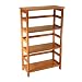 Winsome Wood 4-Tier Bookshelf, Honey