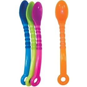 Sassy First Solids Soft Tip Spoons - 4 pk: Baby