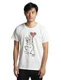 (キツネティー)KITSUNE TEE Tシャツ HEARTS REVOLUTION 6KT51-W-BP revolution
