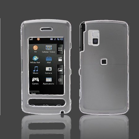 LG Vu CU920/CU915 Cell Phone Trans. Clear Protective Case Faceplate Cover