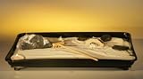 Bonsai Boy's Executive Desktop Meditation Zen Garden<br>14.0x10.0x1.5