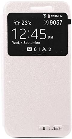 STRONGCLOUD Protective Mobile Phone Holster Protection Leather Case Cover For UMI Hammer S Smartphone White