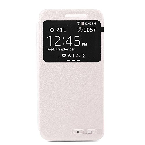 STRONGCLOUD Protective Mobile Phone Holster Protection Leather Case Cover For UMI Hammer S Smartphone White