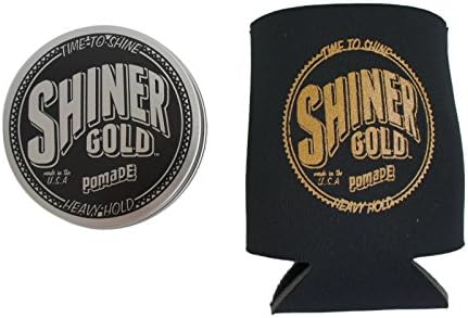 Shiner Gold Pomade 4oz With Black Coozy