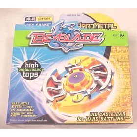 Childrens Toyshop  Toys : BeyBlade Sea Drake Defense MA-18 Die Cast Hard Meta