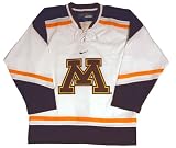 Minnesota Golden Gophers Nike Youth White Replica Hockey Jersey