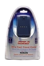 Digipower TC-500N Travel Charger for Nikon EN-EL1, EN-EL3, EN-EL5 and EN-EL8 Batteries