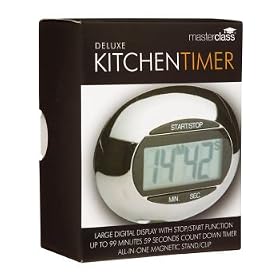 Master Class Professional Stainless Steel Oval Kitchen Timer