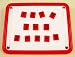 Magnetic Teaching Tiles - Numbers and Math Symbols