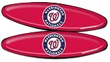 MLB Washington Nationals Barrette - 2Pk Small Oval