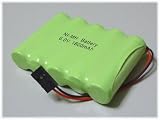 6V 1800mAh ニッケル水素電池パック(1.2V 5本) ＝充電池密度が魅力!!繰り返し充電耐性も強い!!＝[a147]の画像